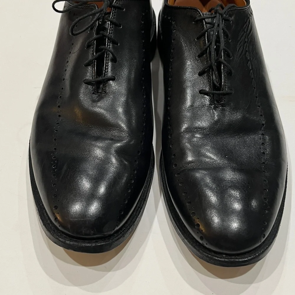 Allen Edmonds Black Leather Hastings Oxfords‎ Sz.